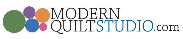 Color logo for Modern Quilt Studio