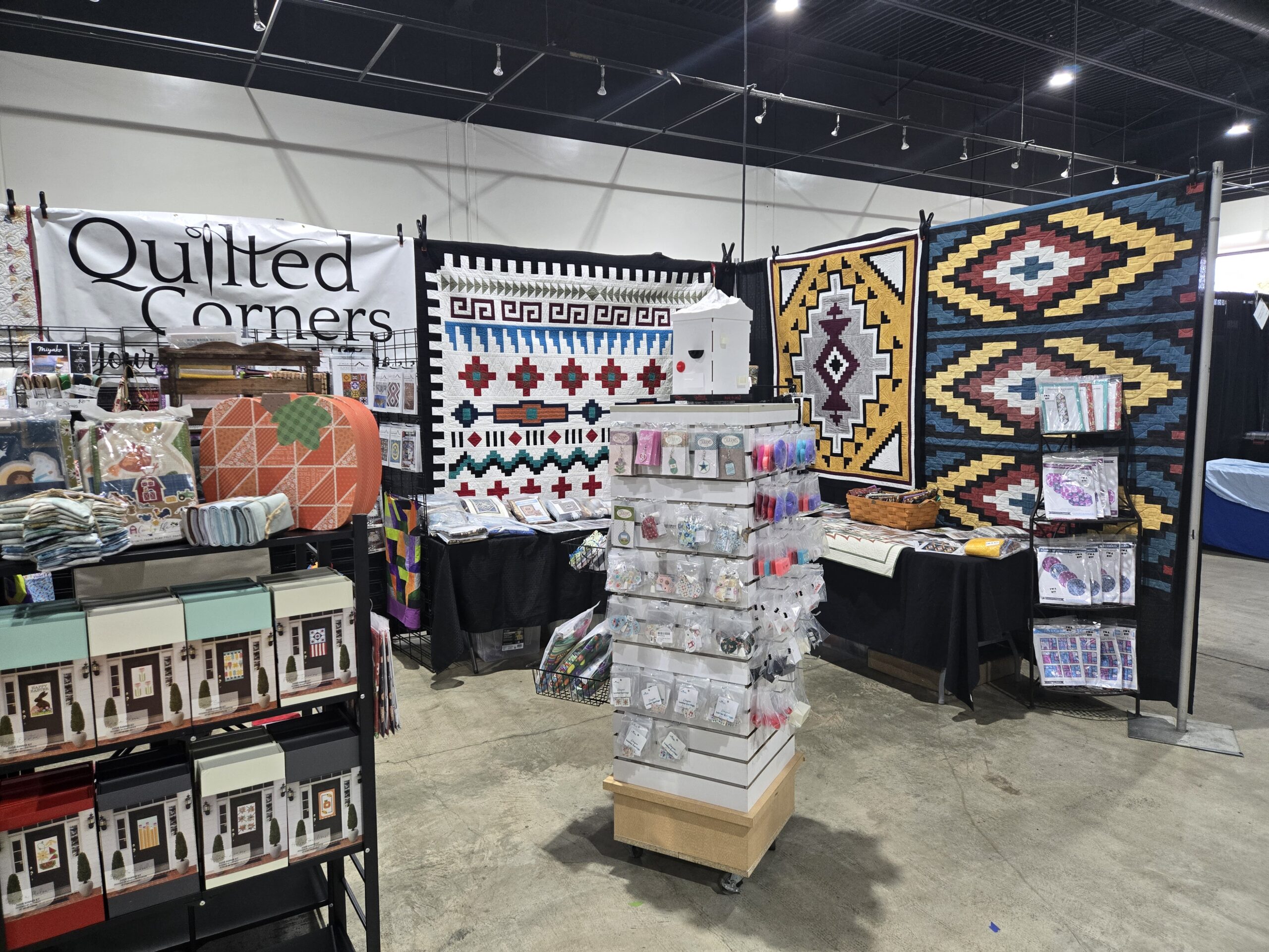 Quilted Corners vendor booth