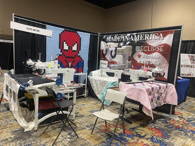 Eclipse Quilting Vendor Booth